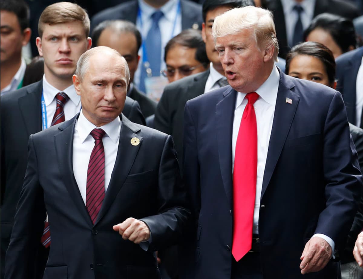 Vladimir Putin and Donald Trump
